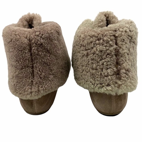 DIOR Shearling lined Cannage Suede boots - Picture 7 of 15